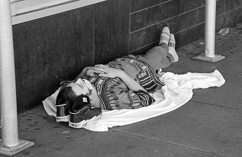 Homeless : Street Life : New York : Personal Photo Projects :  Richard Moore Photography : Photographer : 